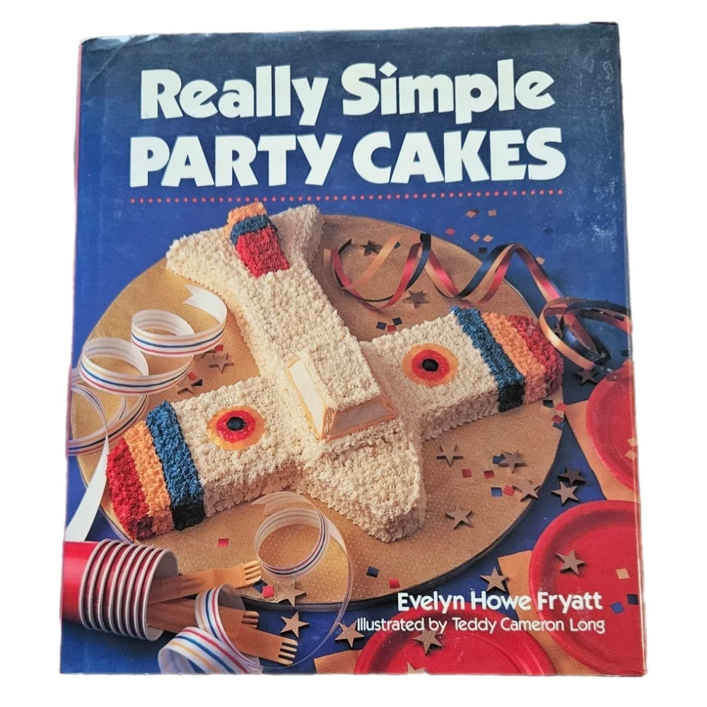 Set of 3 Party Cake Decorating Books